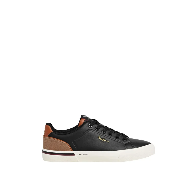 Image of Pepe Jeans Trainers Pepe Jeans Kenton Campus Noir Male 41
