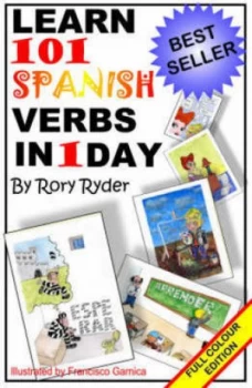 Image of Learn 101 Verbs in 1 Day by Rory Ryder and Francisco Garnica Paperback