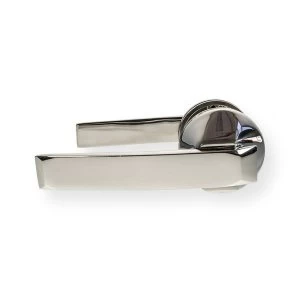 image of LocksOnline Artica Lever Door Handle on Concealed Rose