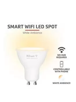 Image of Trust Gu10 Smart WiFi Bulb - White Ambience
