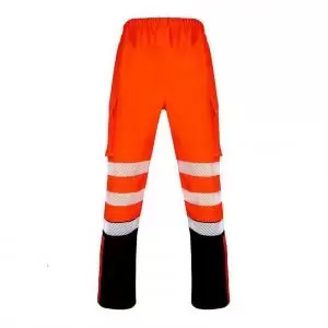 Image of Beeswift DELTIC HI-VIS OVERTROUSER TWO-TONE Orange Black 4XL