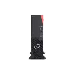 Image of Fujitsu ESPRIMO D6011 DDR4-SDRAM i5-11500 SFF Intel Core i5 8GB 256GB SSD Windows 10 Pro Mini PC Red Black