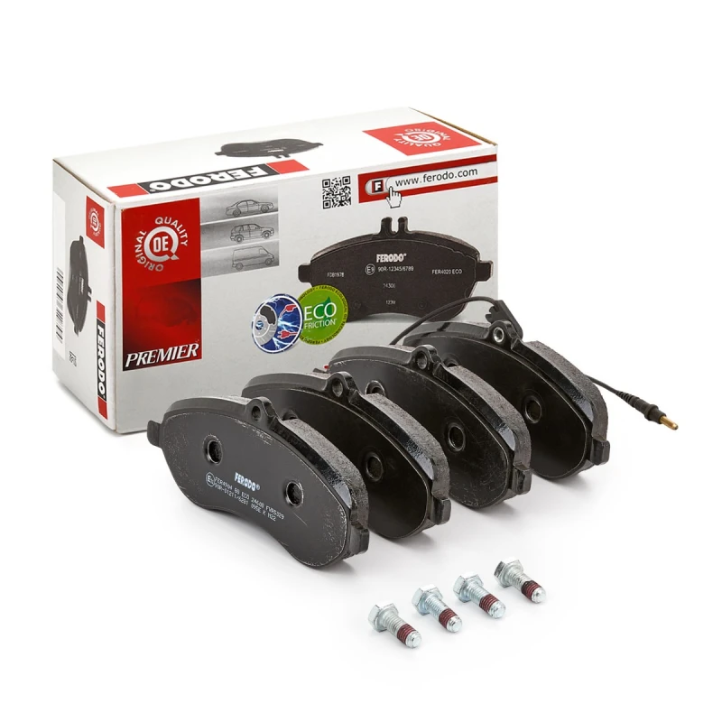 Image of FERODO Brake pad set FERODO FVR5029