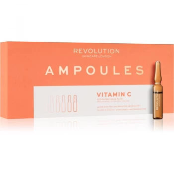 Image of Revolution Skincare Vitamin C 7 Day Brightening Ampoules