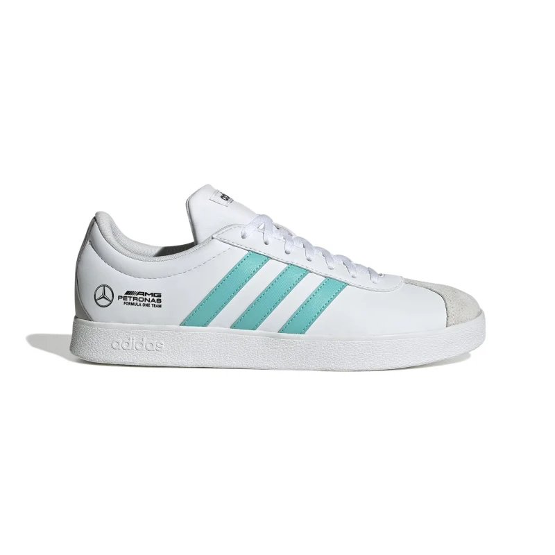 Image of Adidas Mercedes AMG trainers Petronas Formula One Team VL Court Blanc Unisex 43 1/3