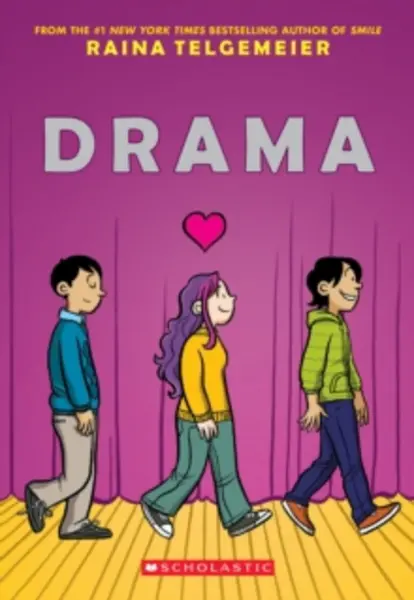 Image of drama a graphic novel 9781338801897