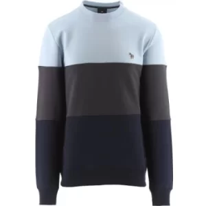 Image of Paul Smith Dark Navy Regular Fit Stripe Sweatshirt