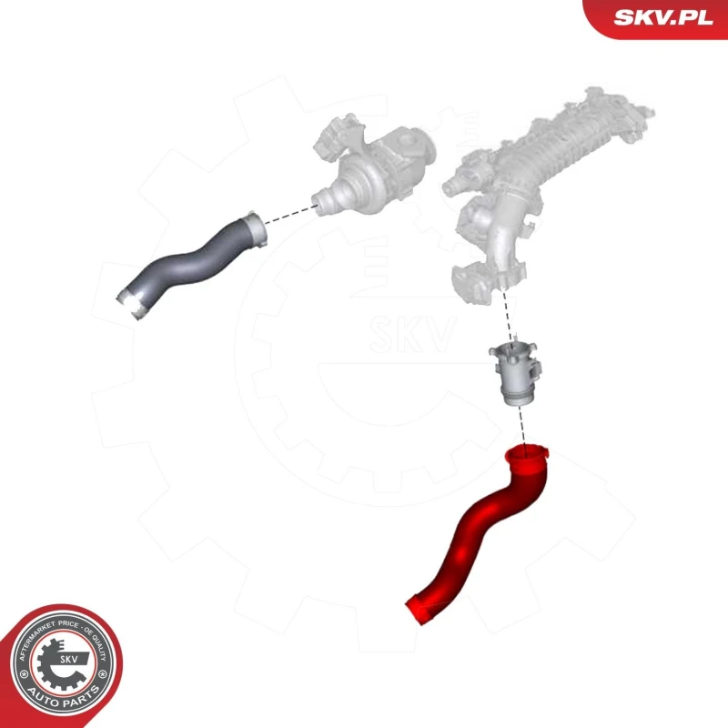 Image of ESEN SKV Charger intake hose ESEN SKV 24SKV991