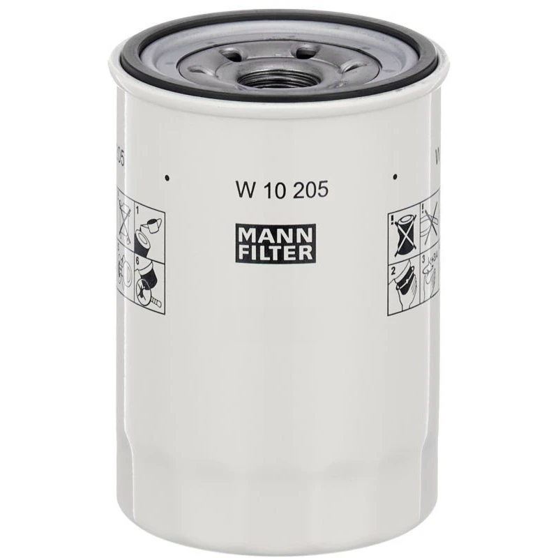 Image of MANN-FILTER W 10 205 Oil filter Filter Insert Oil Filter (7)