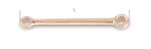 Image of Beta Tools 95 BA7X9 7 x 9mm Spark-Proof Double End (Flat) Ring Spanner 000950801
