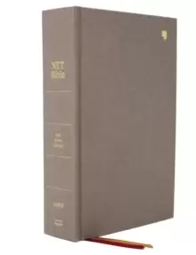 Image of NET Bible, Full-notes Edition, Cloth over Board, Gray, Comfort Print : Holy Bible