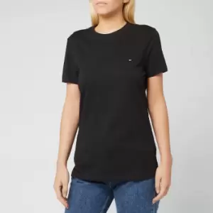 Image of Tommy Hilfiger Womens Heritage Crew Neck T-Shirt - Masters Black - M