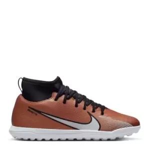 Image of Nike Mercurial Superfly 9 Club Juniors Astro Turf Trainers - Metallics