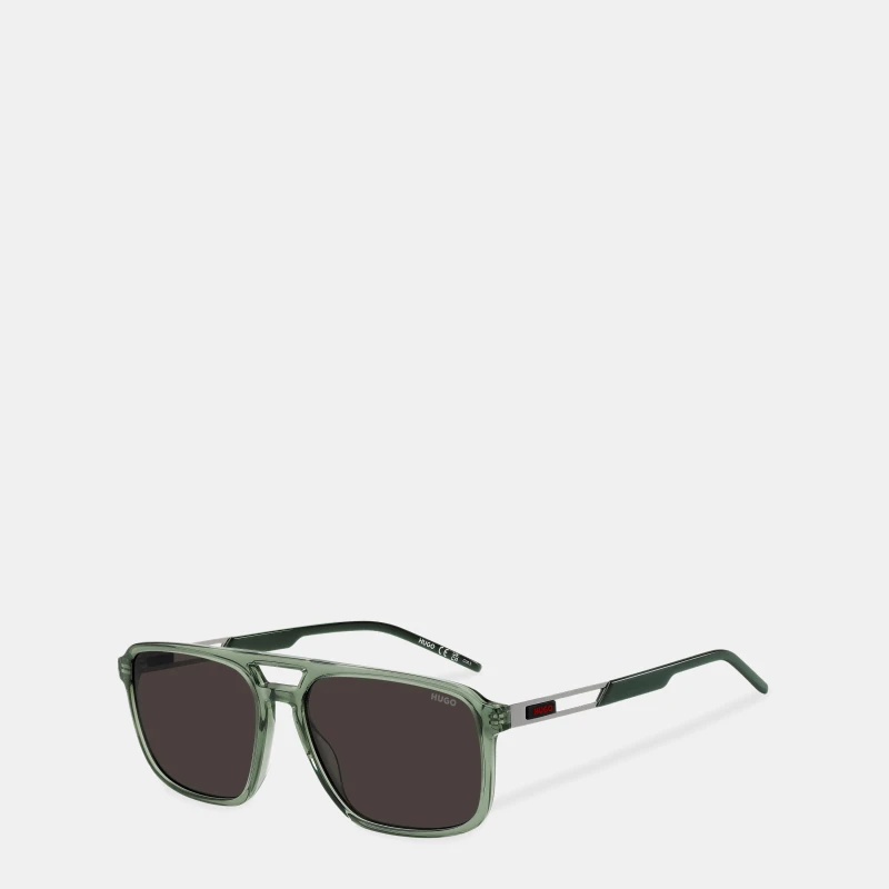Image of Hugo Mens HugoSun Navigator Sunglasses Green male One Size