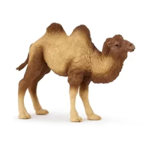 image of PAPO Wild Animal Kingdom Bactrian Camel Toy Figure, Three Years or Above, Brown (50129)