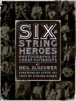 Image of Six-String Heroes by Neil Zlozower Book