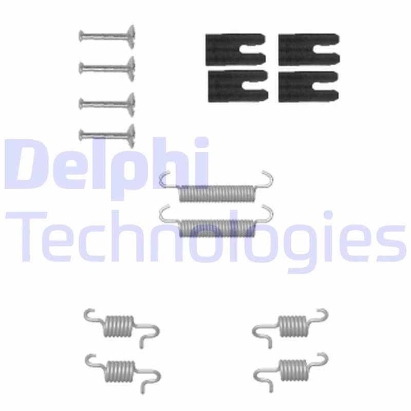 Image of DELPHI Brake shoe fitting kit DELPHI LY1338