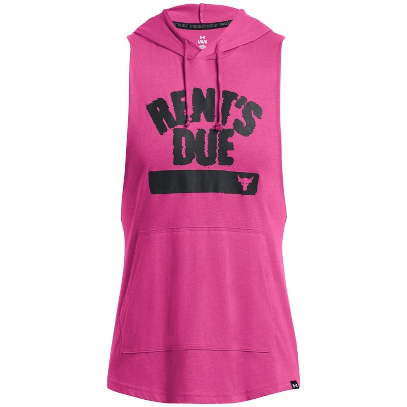 Image of Under Armour Mens Performance Gym Vest Pink male S
