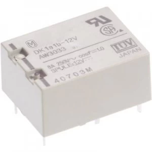 Image of Panasonic DK1A12VF 12V DC 10A PCB Relay