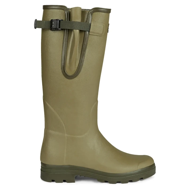 Image of Lined Jersey Boots Le Chameau Vierzon Vert Male 39