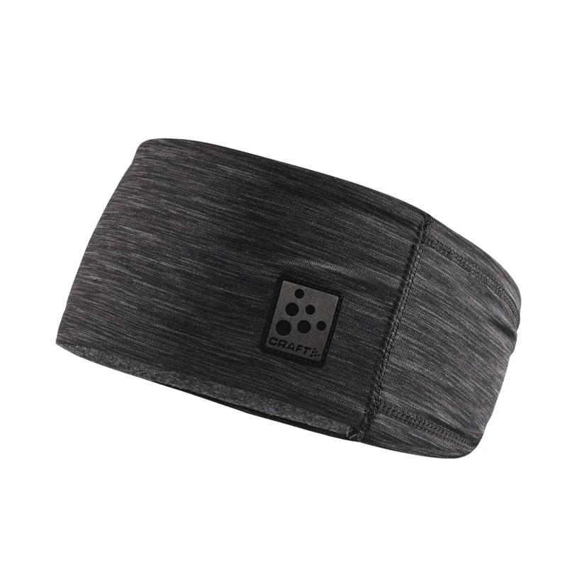 Image of Headband Craft microfleece shaped Noir Unisex TU