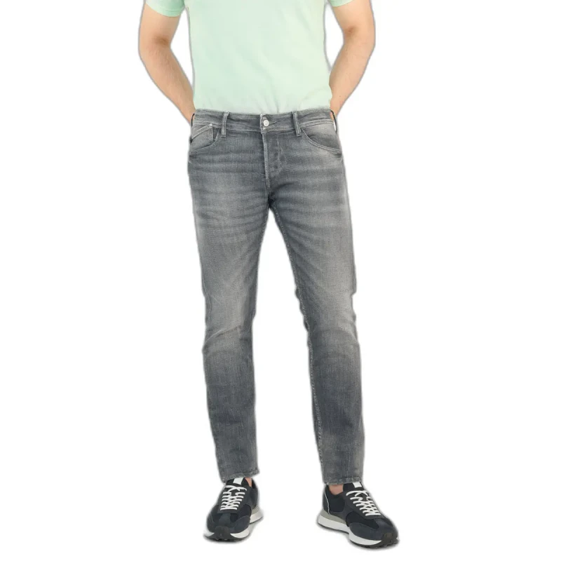 Image of Le Temps des cerises Jeans Le Temps des cerises Basic 700/11 No. 3 Gris Male 26