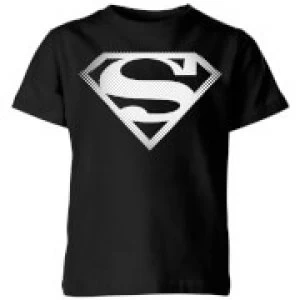 image of DC Originals Superman Spot Logo Kids T-Shirt - Black - 11-12 Years