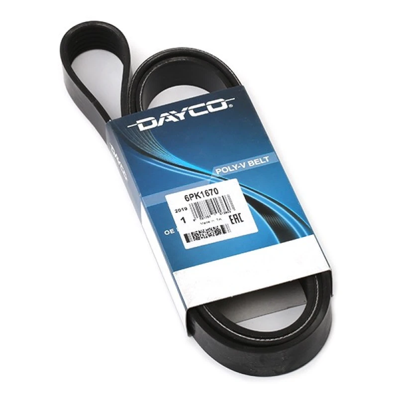 Image of DAYCO 6PK1670 V-ribbed belt V-Ribbed Belts (305)