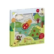 Image of Spot Wooden Shape Puzzle