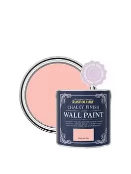 Image of Rust-Oleum Chalky Finish Wall Paint In Happy As A Clam - 2.5-Litre Tin