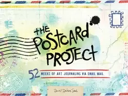 Image of postcard project 52 weeks of art journaling via snail mail