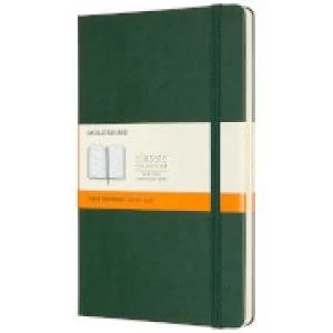 Moleskine Classic Ruled Hardcover Large Notebook - Myrtle Green