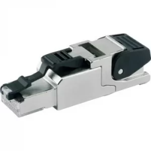 Image of Telegaertner RJ45 CONNECTOR CAT 6A shielded J00026A2001 Plug, straight No. of pins (RJ) 8P8C Metal