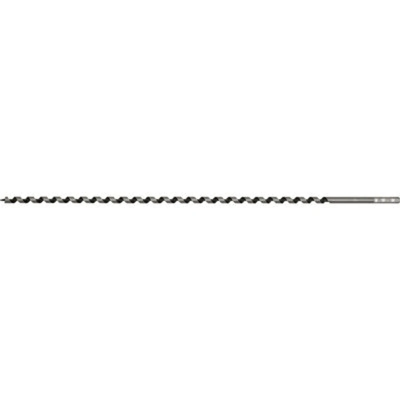 Image of Loops 10 x 600mm Hardened Auger Wood Drill Bit - Hexagonal Shank - Woodwork Timber Multi