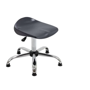 Image of Titan Senior Swivel Stool 11+ Years with Glides - Charcoal