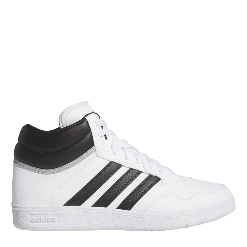 Image of Adidas Hoops 4.0 Mid Basketball Trainers 3.5 (36) White 09611301235