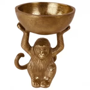 Image of Gold Monkey Bowl Ornament