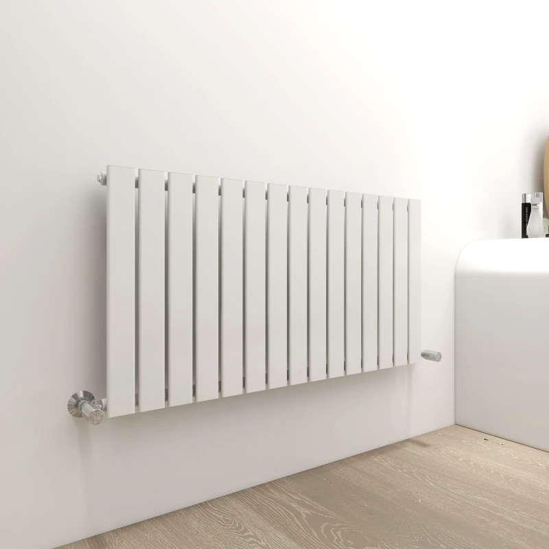 Image of MCC DIRECT 600 x 1020mm Single Designer Flat Panel Central Heating Radiator white HS1501