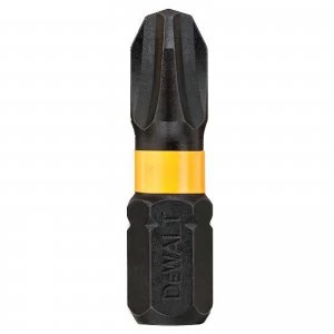 image of DEWALT Phillips Extreme Impact Torsion Screwdriver Bit PH3 25mm Pack of 5