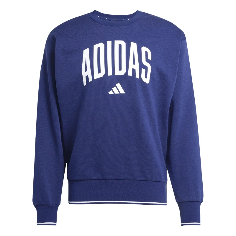 Image of adidas Collegiate Sweatshirt Mens Blue/White male L