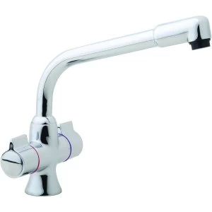 image of Wickes Cosa Mono Mixer Kitchen Sink Tap Chrome