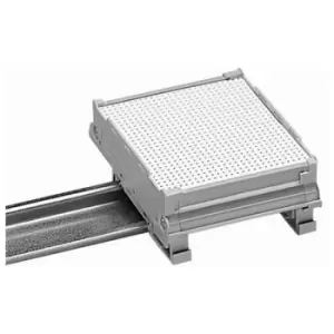 Image of WAGO 288-602 Fixing Foot for DIN 35 Rail Grey