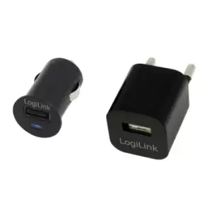Image of LogiLink PA0076 power adapter/inverter Auto/Indoor Black