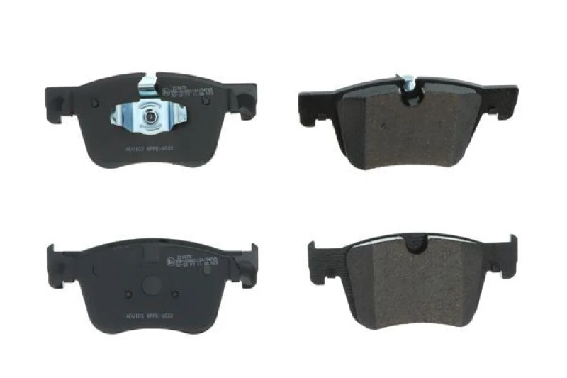 Image of AISIN BPPE-1022 Brake pad set Premium ADVICS by AISIN prepared for wear warning indicator Brake Pad Set,disc brake (402)