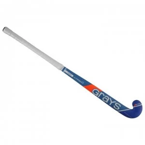 Image of Grays 200i Ultrabow Hockey Stick Junior - Blue/White