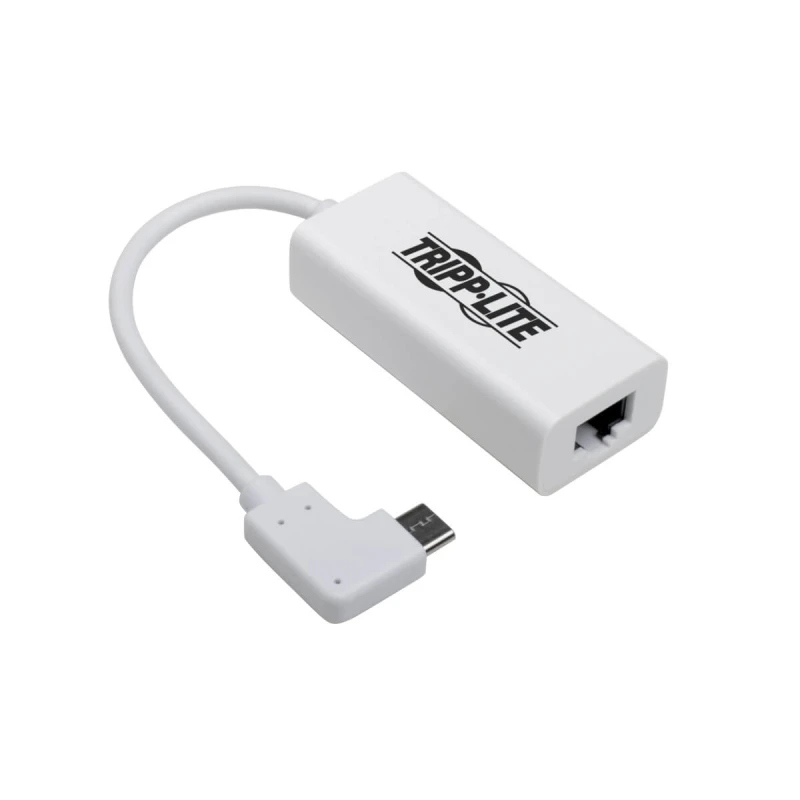 Image of Tripp Lite U436-06N-GBW-RA USB-C to Gigabit Network Adapter with Right