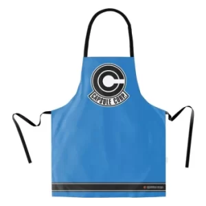 image of Dragon Ball cooking apron Capsule Corp.