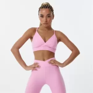 Image of USA Pro Wrap Sports Bra - Cream