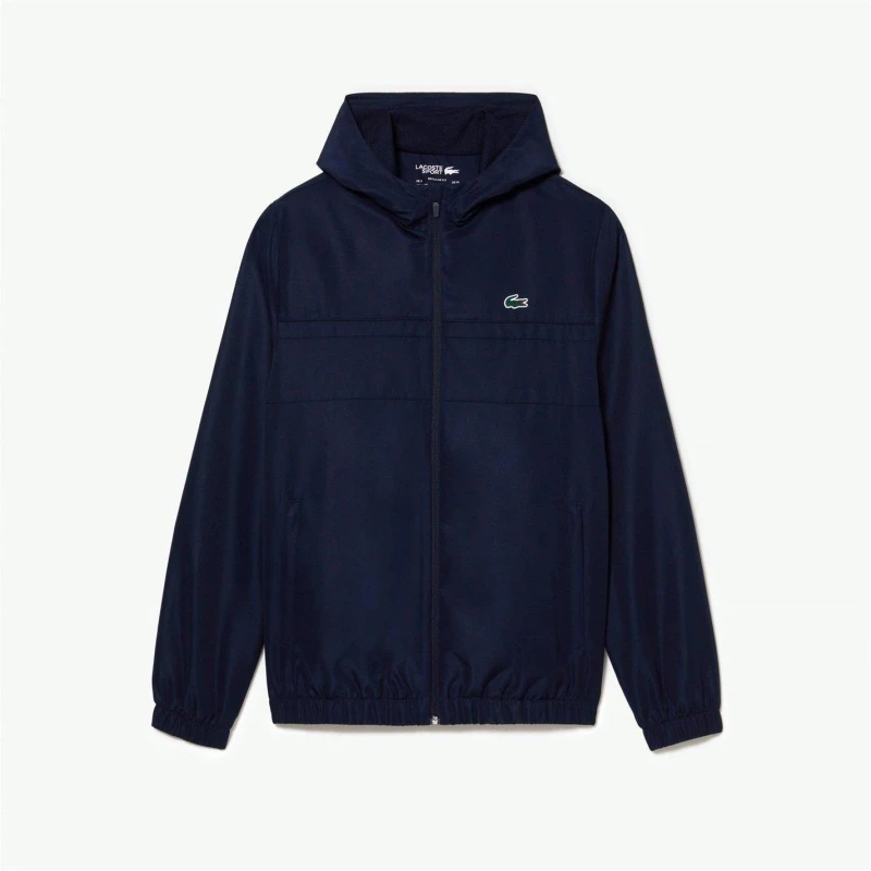 Image of Lacoste Sport Logo Lightweight Jacket Marine S
