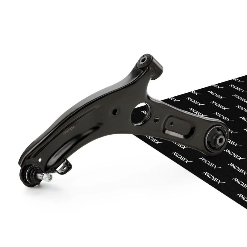 Image of RIDEX 273C2046 Suspension arm Control Arm, Sheet Steel, Front Axle Left Sheet Steel Track Control Arm (273)